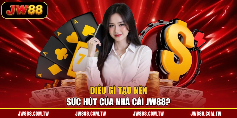 Điều gì tạo nên sức hút của nhà cái JW88?